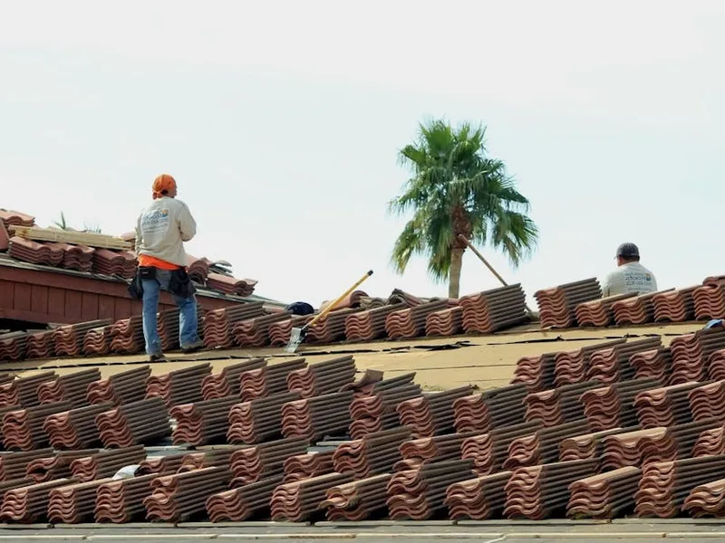 roof replacement project completed